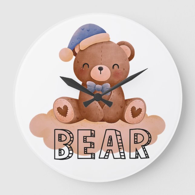 Reloj Redondo Grande Diseño sin título (Anverso)