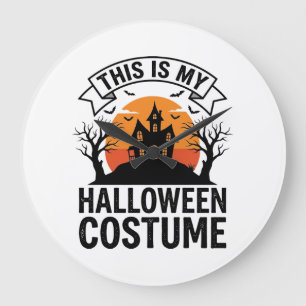Reloj Redondo Grande Disfraz divertido de Halloween Casa embrujada Cami