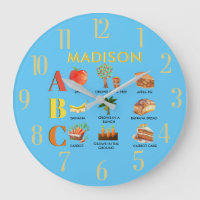 Divertido nombre personalizado de ABC