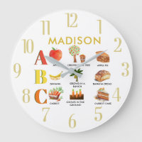 Divertido nombre personalizado de ABC