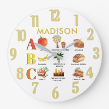 Divertido nombre personalizado de ABC