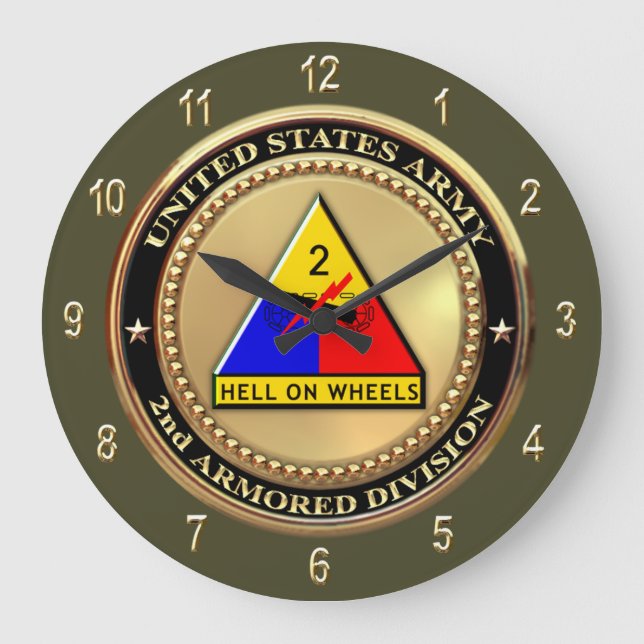 Reloj Redondo Grande División de armadura de 2ª (Anverso)