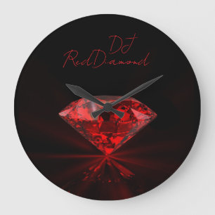Reloj Redondo Grande DJ RedDiamond