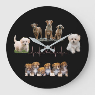Reloj Redondo Grande Dogs package, Funny Dogs package