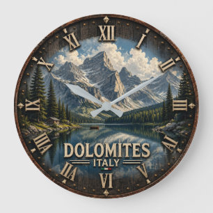 Reloj Redondo Grande Dolomites Italy Mountain