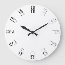 Dominos Wall Clock