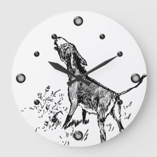 Reloj Redondo Grande Donkey Braying Wall Clock