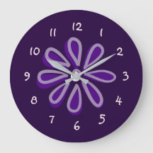 Doodle de Flor Morada Chic
