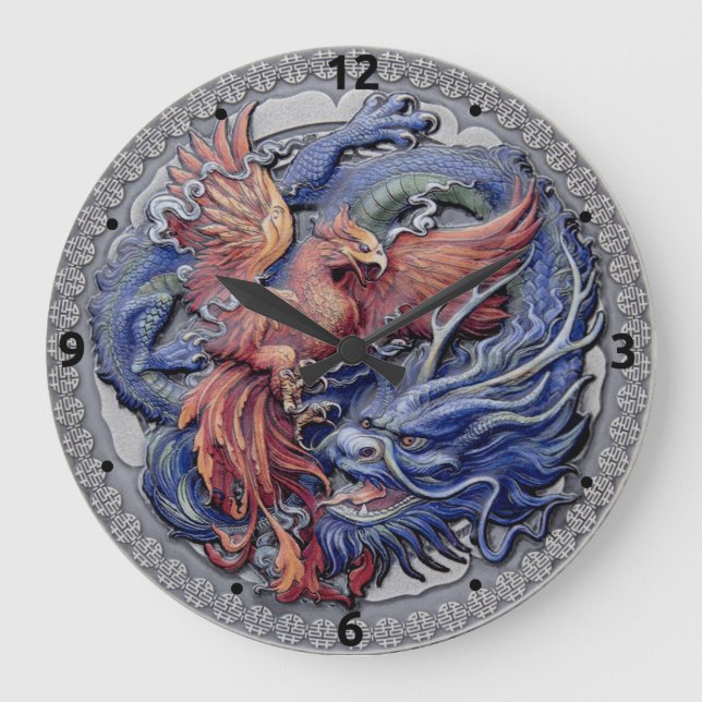 Reloj Redondo Grande Dragon fight (Anverso)