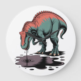 Reloj Redondo Grande Drinking too much