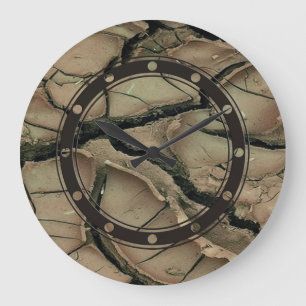 Reloj Redondo Grande DRY EARTH + your idea