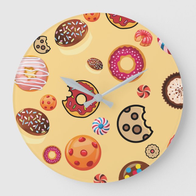 Reloj Redondo Grande Dulces 2 (Anverso)