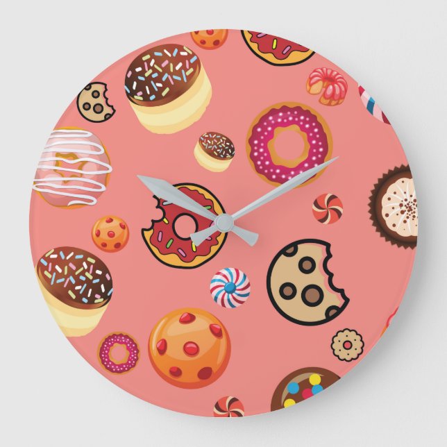 Reloj Redondo Grande Dulces 5 (Anverso)