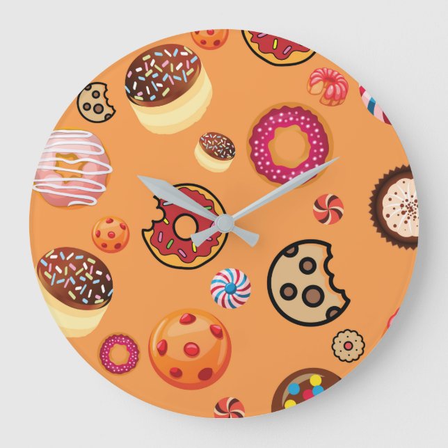 Reloj Redondo Grande Dulces 6 (Anverso)