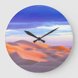 Reloj Redondo Grande Dunas de Glamis al atardecer