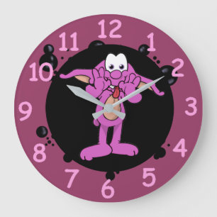 Reloj Redondo Grande Dweeblinks Round Clock