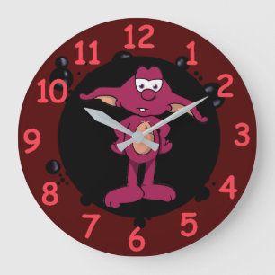 Reloj Redondo Grande Dweeblinks Round Clock