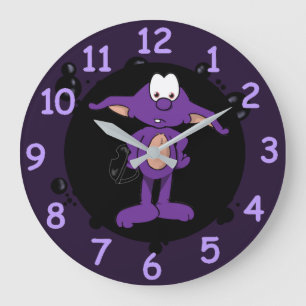 Reloj Redondo Grande Dweeblinks Round Clock
