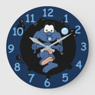 Reloj Redondo Grande Dweeblinks Round Clock