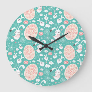 Reloj Redondo Grande Easter Parade Wall Clock