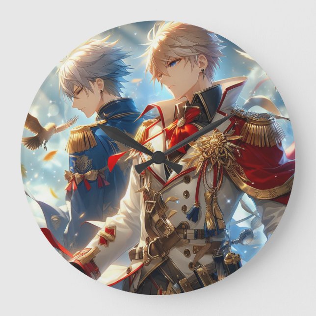 Reloj Redondo Grande Ecos de guerra: Susurros de paz (Anverso)