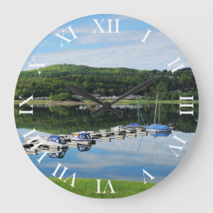 Reloj Redondo Grande Edersee Bucht bei Scheid