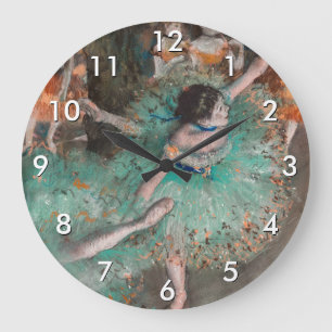 Reloj Redondo Grande Edgar Degas - Bailarina inclinada / Bailarina en v