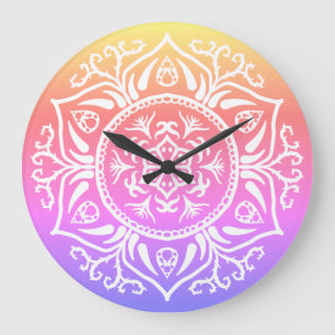 Reloj Redondo Grande Edición especial Rosenn Mandala