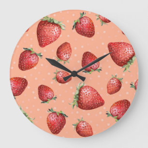 Reloj Redondo Grande Edificio de la ciudad: Colorido patrón urbano