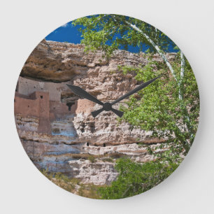 Reloj Redondo Grande EE. UU., Arizona. Castillo de Montezuma, Las Ruina