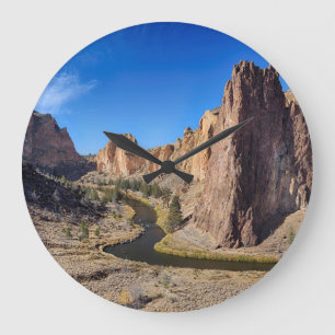 Reloj Redondo Grande EE.UU., Oregón, Parque Estatal Smith Rock