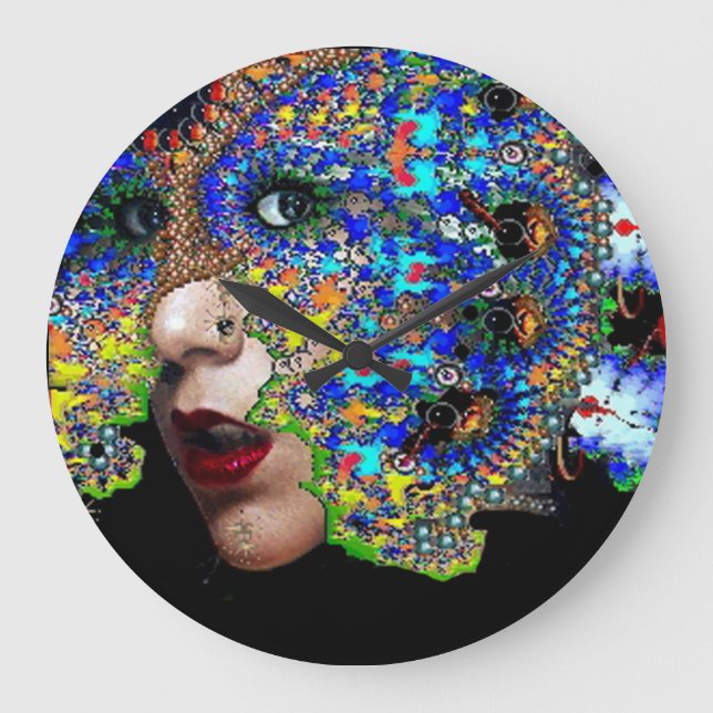 RELOJ REDONDO GRANDE EFEMERAL (Anverso)