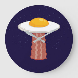Reloj Redondo Grande Eggstraterrestrial