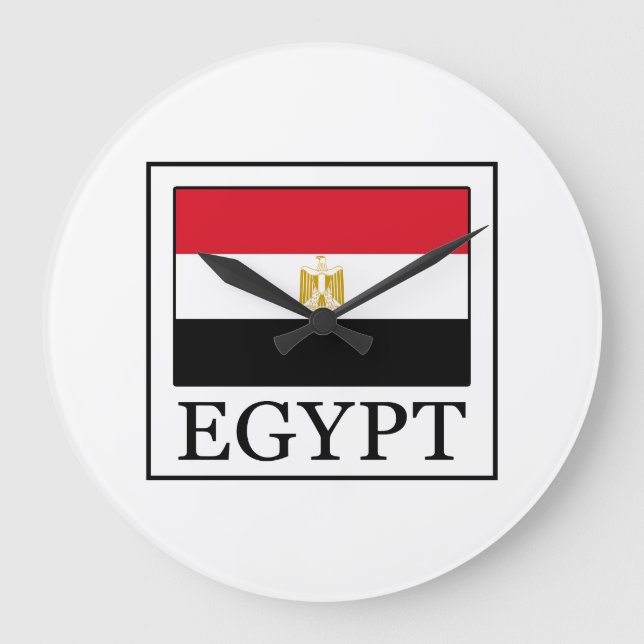 Reloj Redondo Grande Egipto (Anverso)