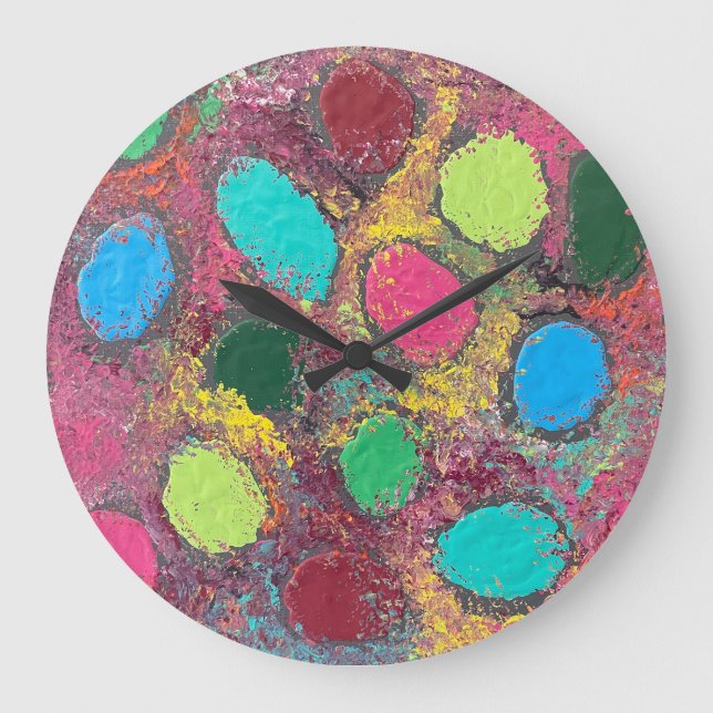 Reloj Redondo Grande Egnóstico (Anverso)