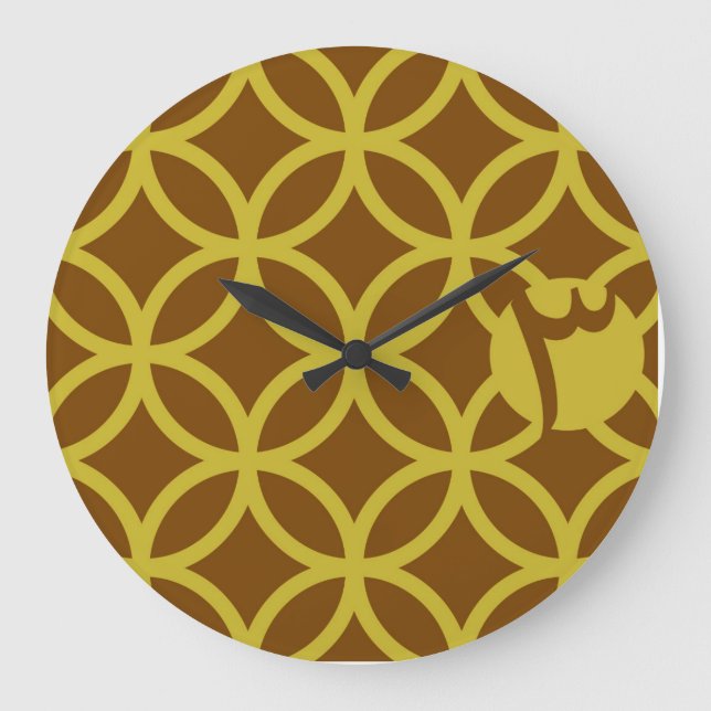 Reloj Redondo Grande Eimaan Thalatha Clock (Anverso)