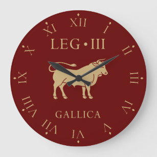 Reloj Redondo Grande Ejército Imperial Romano - Legio III Gallica