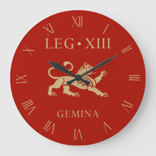 Reloj Redondo Grande Ejército Imperial Romano - Legio XIII Gemina