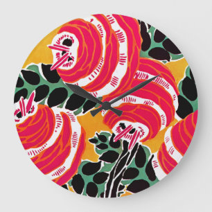 Reloj Redondo Grande El 10 de estilo Art Deco de Seguy en Emporio Moffa