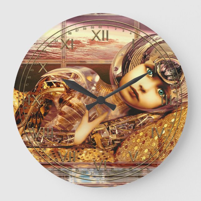 Reloj Redondo Grande El buen paciente (Anverso)