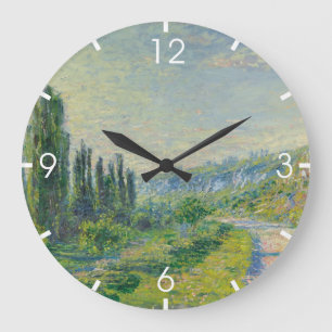 Reloj Redondo Grande El camino a Vétheuil (por Claude Monet)
