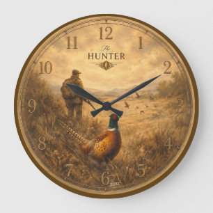 Reloj Redondo Grande El Cazador