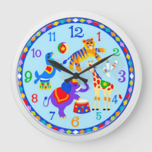 Reloj Redondo Grande El circo