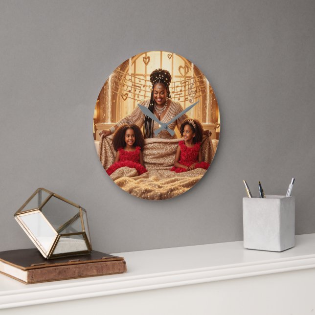 Reloj Redondo Grande El cuidado de la madre F (Oficina)