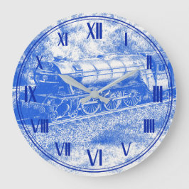 Reloj Redondo Grande El escocés volador -