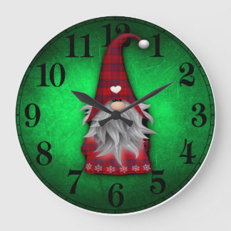 Reloj Redondo Grande El genoma de los Navidades