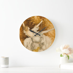 Reloj Redondo Grande El giro, 1928 de Louis Icart