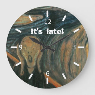 Reloj Redondo Grande El Grito