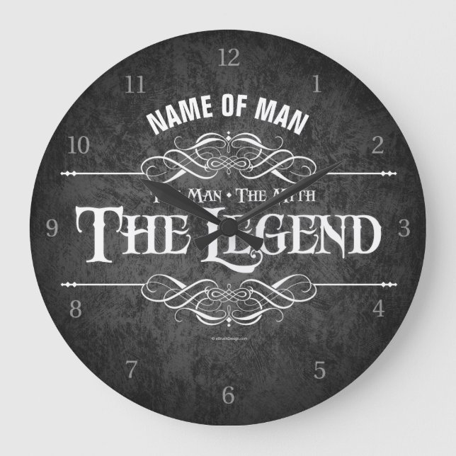 Reloj Redondo Grande El hombre, el mito, la leyenda (Anverso)