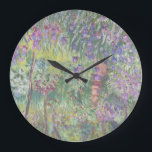 Reloj Redondo Grande El jardín del artista en Giverny por Claude Monet<br><div class="desc">El Artist's Garden, situado en Giverny, está decorado con productos caseros de Claude Monet y está inspirado en el famoso jardín del pintor, que ha sido fuente de inspiración para muchas de sus obras maestras. Con una paleta neutra que exuda una sensación de calma y tranquilidad, estos productos traen la...</div>